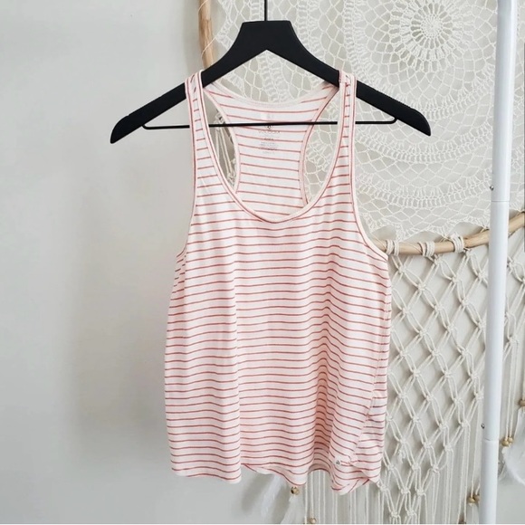 Striped Orange Volcom Tank - Picture 2 of 7